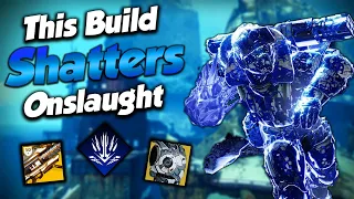 This Stasis Titan Build is INSANE for LEGEND Onslaught! (EASY TO CARRY) - Destiny 2