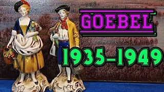 RAR.Goebel.Пара продавцов цветов.Статуэтка.Германия.Фарфор