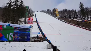 Kamil Stoch 247m seria próbna, Planica!