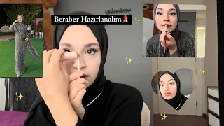 ARKADAŞIMIN DÜĞÜNÜNE BERABER HAZIRLANALIM💄💅🏻 #Yeni #makyaj #taktikleri #deniyorum✨ #vlog #hazırlanma