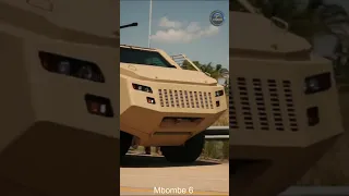 Mbombe 6 - is a mine resistant armored vehicle.