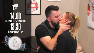 ”Formăm un cuplu!” 😍 Alina și Valentin de la Mireasa s-au sărutat