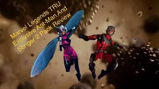 Marvel Legends TRU Exclusive Ant-Man And Stinger 2 Pack Review