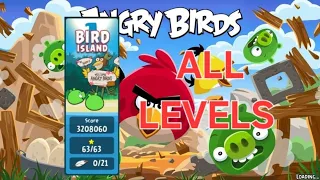 Angry Birds Classic Bird Island All Levels.