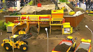 RC Trucks Construction Site Heavy Duty Transport Excavator Dumper Intermodellbau Dortmund 2023 RMW