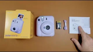 Unboxing the Instax Mini 12