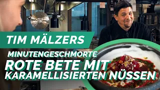 FRISCHEPOST LIVE COOKING mit TIM MÄLZER #1 - Geschmorte Rote Bete mit karamellisierten Nüssen