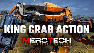 King Crab Action! - Mechwarrior 5: Mercenaries MercTech Episode 30