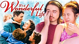 *WE'RE NOT CRYING* It's a Wonderful Life (1946) Reaction: FIRST TIME WATCHING