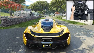 McLaren P1 - The Crew Motorfest | Thrustmaster T300RS gameplay