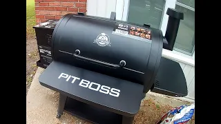 PitBoss 850 Competition Series Pellet Grill & Smoker. How to prime, do a burnoff and use the App