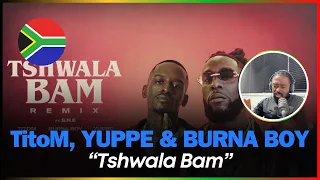 POCO LEE HELPED BURNA? 🚨🇿🇦 | TitoM, Yuppe and Burna Boy - Tshwala Bam Remix [Ft. S.N.E] | Reaction