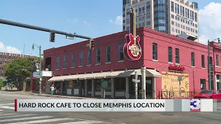 Hard Rock Cafe to close on Beale Street in Memphis