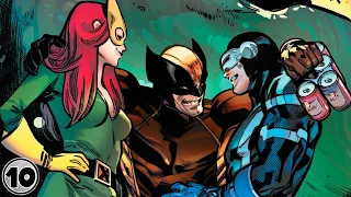 Top 10 Superheroes Who Hooked Up With Wolverine