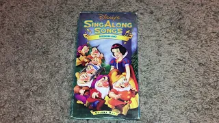 My Disney’s Sing Along Songs VHS Collection (Redo) Part 1