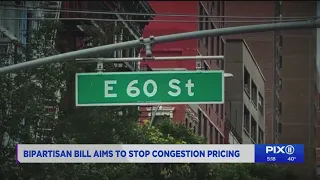 Bipartisan bill aims to stop congestion pricing