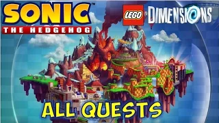 LEGO Dimensions: Sonic the Hedgehog Adventure World - ALL Quests