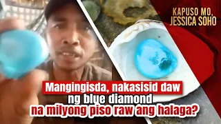 Mangingisda, nakasisid daw ng blue diamond na milyong piso raw ang halaga? | Kapuso Mo, Jessica Soho