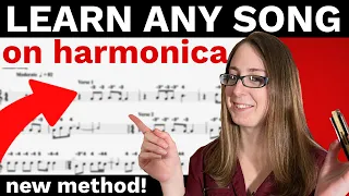 Make Harmonica Tabs for Popular Songs (NEW method!) (pt.1)