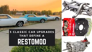 5 Classic Car Upgrades that Define A RestoMod
