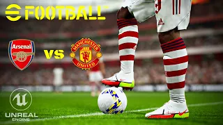 eFOOTBALL2022 (Pes22) - Arsenal vs Manchester United | PS5™ Gameplay [1080p 60FPS]