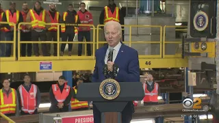 President Biden in NYC for Gateway Tunnel Project announcement