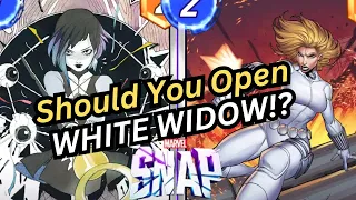 White Widow is BROKEN in Marvel Snap and Her Best Decks!