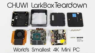 CHUWI LarkBox Teardown -  World's Smallest 4K Mini PC