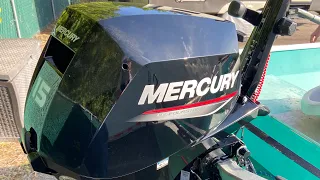 Redesigned 2020 Mercury 15 HP EFI Outboard Review & Starting Engine For The First Time!!