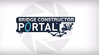 Bridge Constructor Portal Chapter 1 Level 9 & 10 Walkthrough