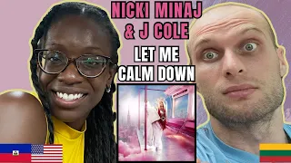 Nicki Minaj, J Cole - Let Me Calm Down Reaction | FIRST TIME HEARING LET ME CALM DOWN