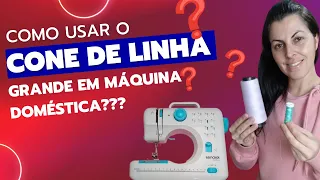 Como fazer um suporte de linha para máquina doméstica