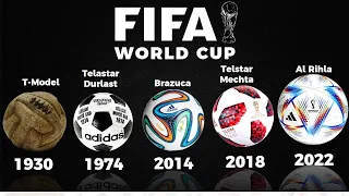 The Evolution Of The Official FIFA World Cup Ball 1930 - 2022
