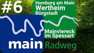 MainRadweg: Homburg, Wertheim, Bürgstadt | Radtour #6 | Radreise DOKU |