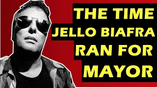 Dead Kennedys: The Time Jello Biafra Runs For Mayor Of San Francisco Against Dianne Feinstein