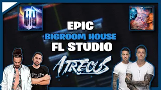 HOW TO MAKE AN EPIC BIGROOM HOUSE WITH VOCALS | LABEL READY FLP + FL STUDIO TUTORIAL