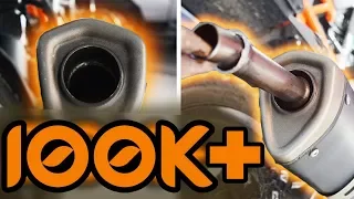 HOW TO REMOVE DB-KILLER FROM 2020 KTM Duke 250/390/125 **AWESOME EXHAUST NOTE** (500K@AxionAutomotive )