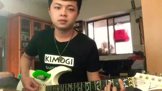 六哲 - 畢竟深愛過 guitar solo cover