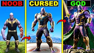 GTA 5 : Upgrading to CURSED GOD THANOS in GTA 5!