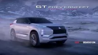 2017 Mitsubishi GT PHEV   премьера парижский автосалон 2016 4k (Ultrahd)