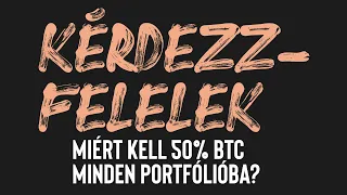 Miért érdemes minden kriptopénz portfólióban legalább 50% bitcoin?