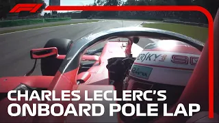 Charles Leclerc's Onboard Pole Lap | 2019 Italian Grand Prix | Pirelli