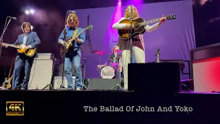 The Bootleg Beatles -The Ballad Of John And Yoko - LIVE - Stageside - 4K