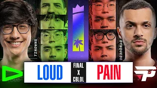 LOUD X PAIN - A MAIOR HUMILHAÇÃO DA HISTÓRIA DO CBLOL! (PARTE 2) (ft. Lendas, Ranger e Jukes)