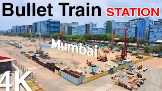 Bullet Train Under Ground Station Update | Bandra Kurla Complex Mumbai | #mahsrcl