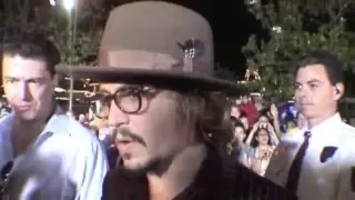 Johnny Depp Interview - Pirates of the Caribbean