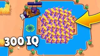 300 iQ or LUCKY?! Brawl Stars Funny Moments & Fails & Gitches