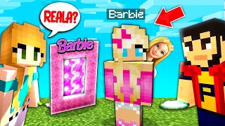 MINECRAFT! BARBIE VINE in LUMEA REALA? Ce?