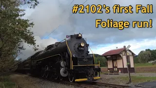 #2102's first Fall Foliage excursion - 01 October 2022
