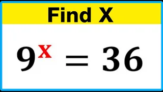 A Nice Exponent Math Simplification | Nice Algebraic Simplification | Find The Value Of X.